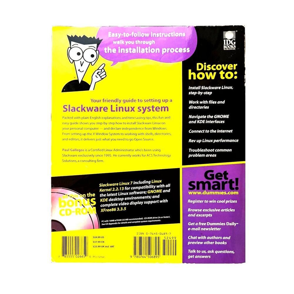 Slackware Linux for Dummies (2000) - Picture 2 of 5